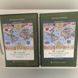 The Great Courses Box Set: 6 CDs & Book Mr. Lincoln: The Life of Abraham Lincoln